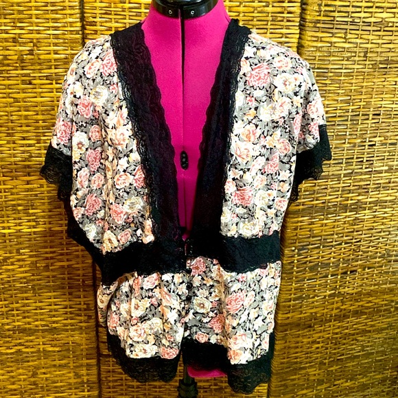 Haut Tricoté Caren Sport Taille 3X - Rose Et Marron, Excellent état Pré-aimé